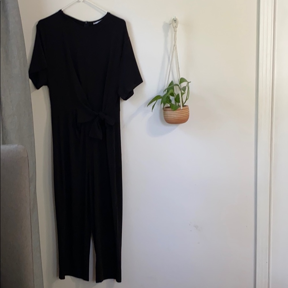 Black jumpsuit from Mango